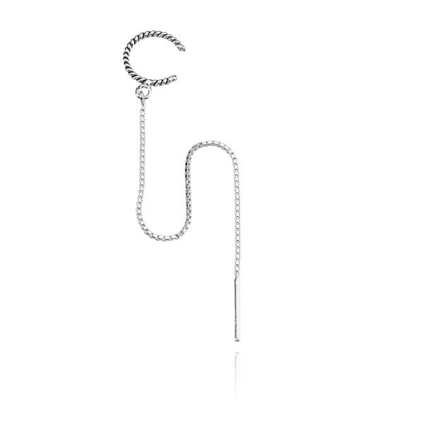 Piercing de Prataa Fake Corrente