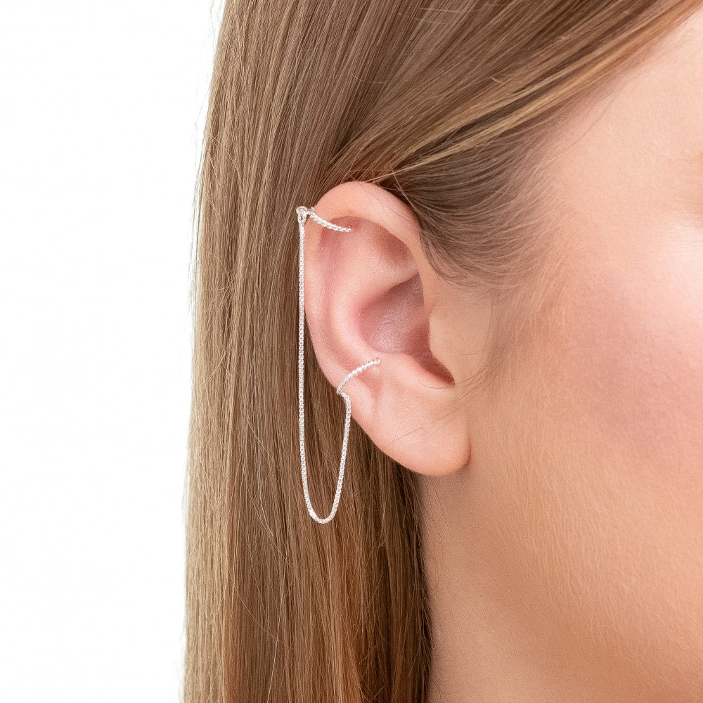 Piercing de Prata Fake Argolas