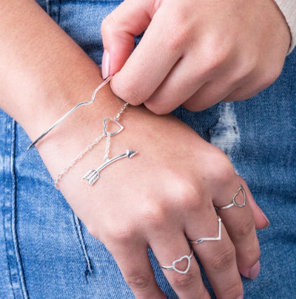 Bracelete de Prata Minimalista