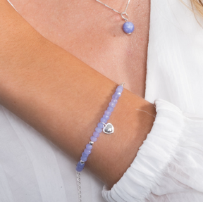 Pulseira de Prata Concha Turquesa