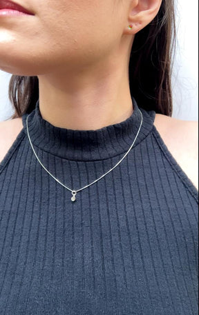 Conjunto de Prata Globo de Luz